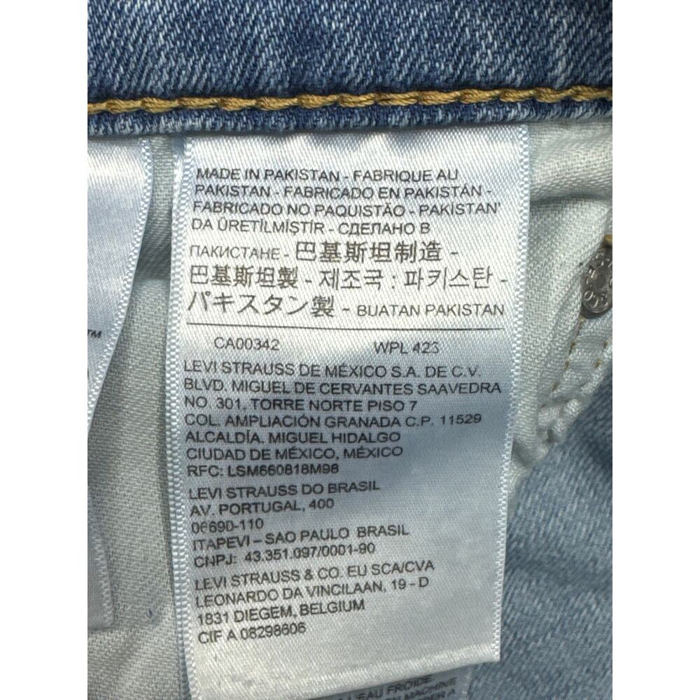 Levi's 502 Men's Tapered Leg Blue Denim Jeans - Size 33x30 (34x28.5)‎ - Picture 6 of 6